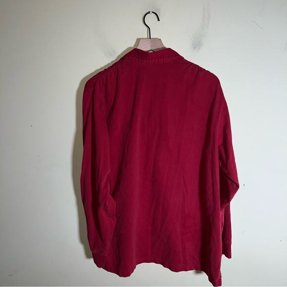 POLO RALPH LAUREN Red long sleeve rugby shirt L - Picture 5 of 6
